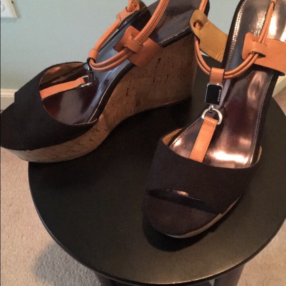 Sexy Coach wedges
